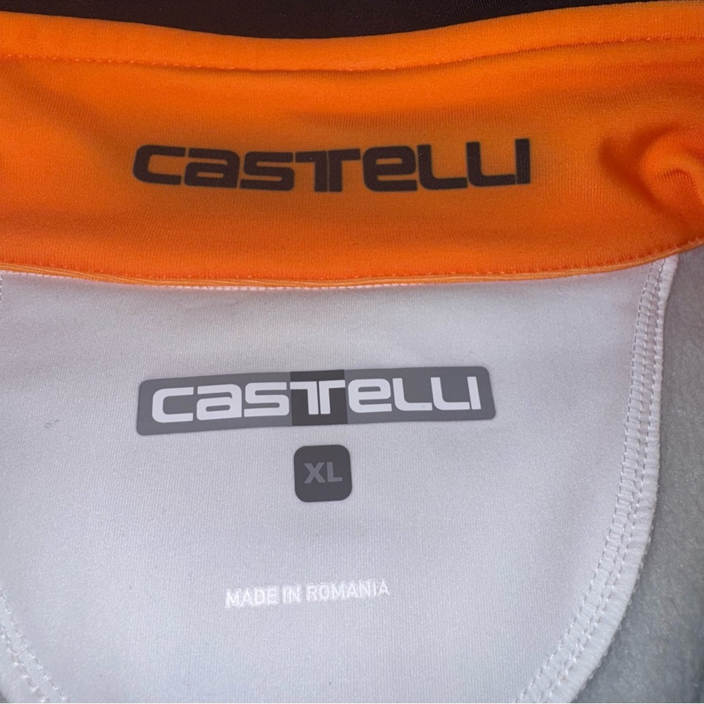 Castelli Men's Performance Jacket - Orange - Picture 9 of 14